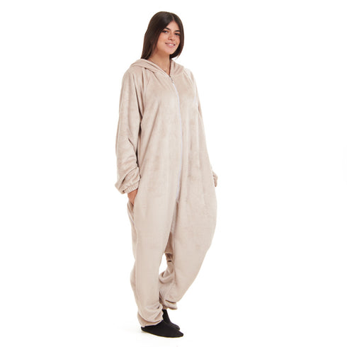 Snuggs Blanket Onesie Beige
